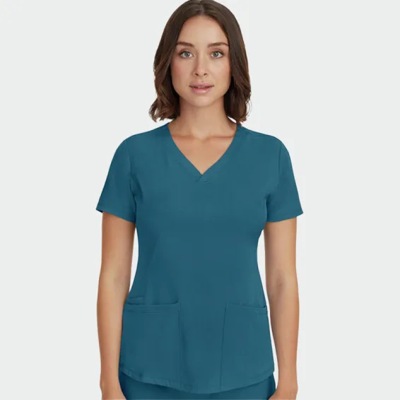 Scrub majica Healing Hands HH MONICA, barva Caribbean Blue