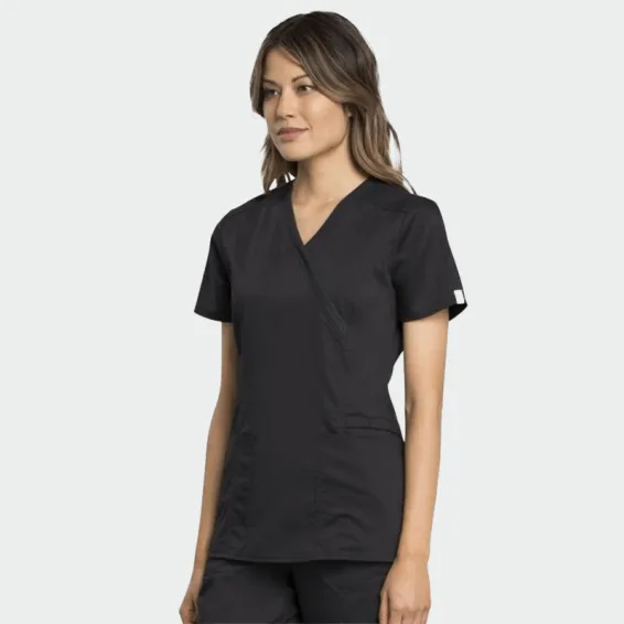 Scrub top CHEROKEE REVOLUTION WWE775AB  Črna barva