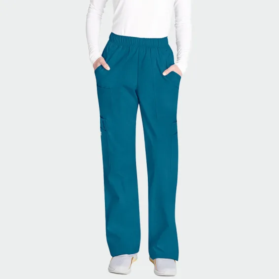 Delovne hlače CHEROKEE CORE STRETCH WWE4005, barva Caribbean Blue, velikost 2XL