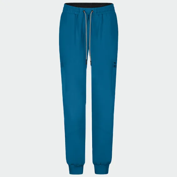 Hlače za čiščenje Bwell RICCI, barva Caribbean Blue, velikost XL