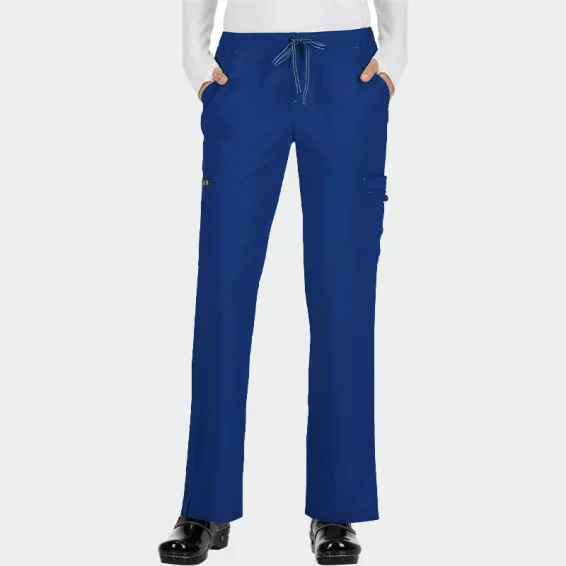Hlače za zdravstveno osebje KOI Design BASICS 731, barva Galaxy Blue, velikost 4XL