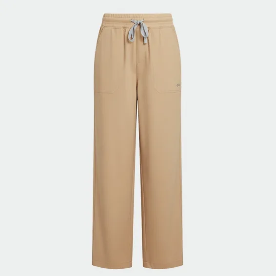 Hlače za zdravstveno osebje Bwell AURELIA Straight, barva Latte, velikost 2XL