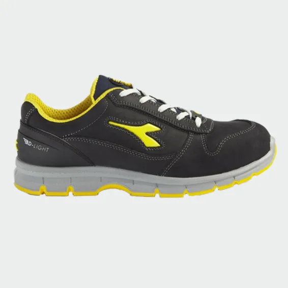 Nizki delovni čevlji s kapico na prstih Diadora RUN S3, modra barva