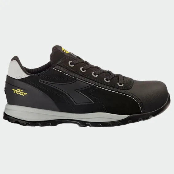 Nizki delovni čevlji s kapico na prstih Diadora GLOVE NET LOW S3L, črni