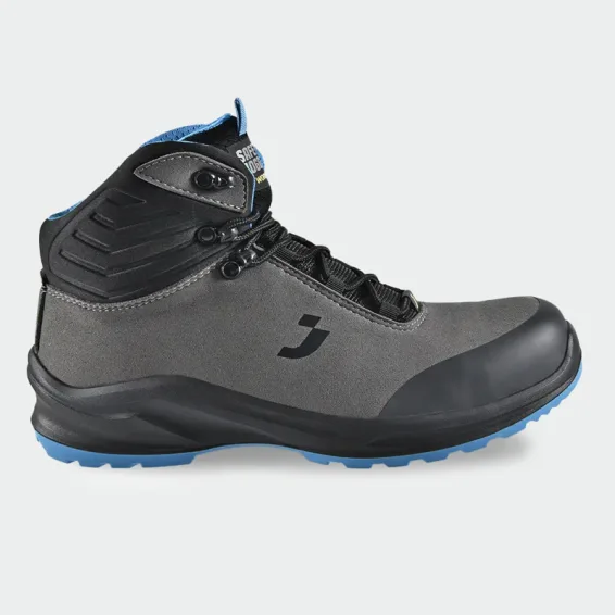 Delovni čevlji z zaščitno kapico na prstih Safety Jogger MODULO MID S3S, siva barva