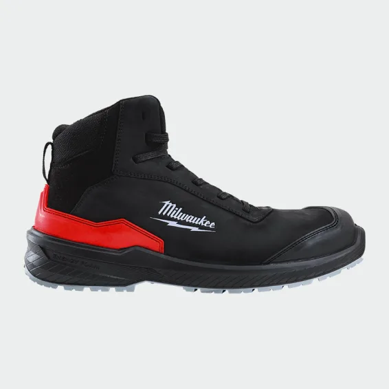Delovni čevlji z zaščitno kapico MILWAUKEE FLEXTRED MID S3S, črni