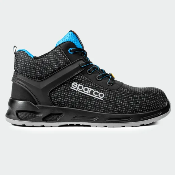Delovni čevlji z zaščitno kapico Sparco RIALTO MID S3S, črni, velikost 39
