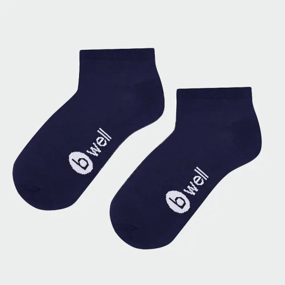 Nogavice Bwell DELIGHT, temno modre barve