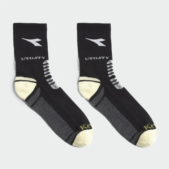 Nogavice Diadora TECH, črne barve