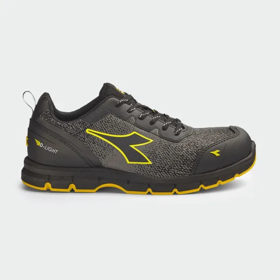 Nizki delovni čevlji s kapico na prstih Diadora RUN ATOM EVO LOW S3S, siva barva