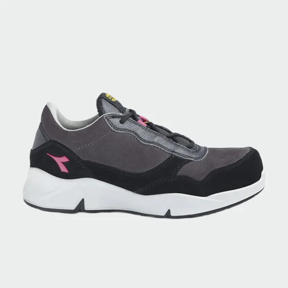 Nizki delovni čevlji s kapico na prstih Diadora ATHENA LOW S3L, barva temno siva