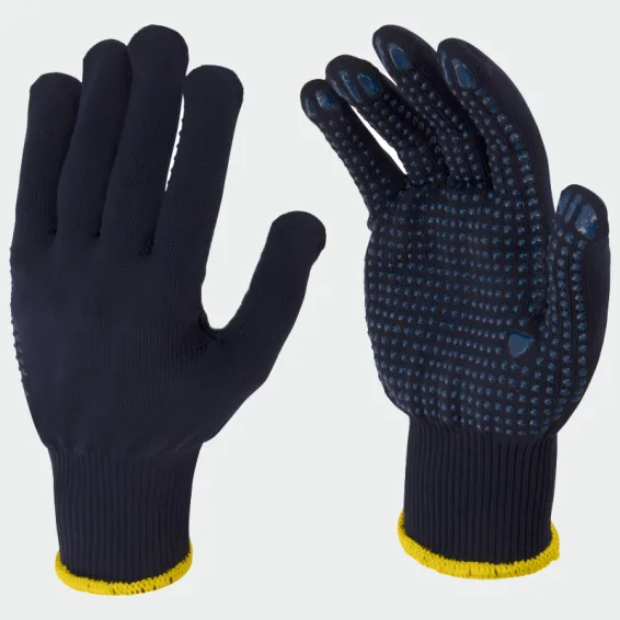 Delovne rokavice BWOLF DOTS, temno modra barva