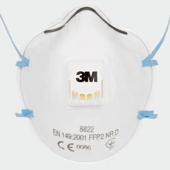 Enkratna maska FFP2 z ventilom 3M™ 8822 P2V
