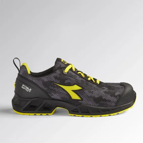 Nizki delovni čevlji s kapico za prste Diadora SHARK STABLE IMPACT Low S3, črni