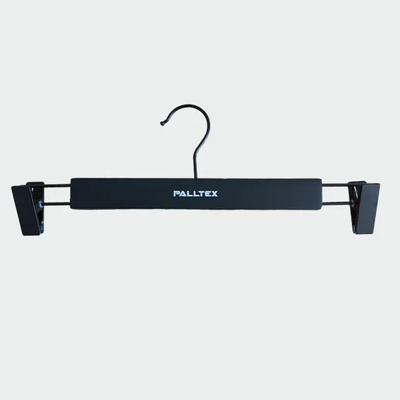 PALLTEX Obesek za oblačila s sponko  Črna barva