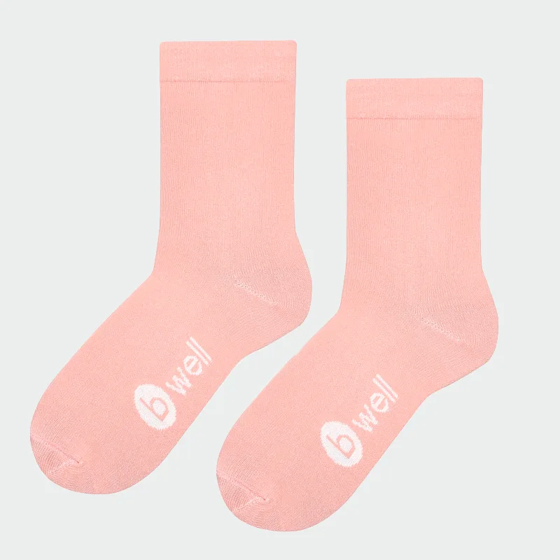 Nogavice Bwell DELIGHT, barva mauve, velikost 35–38