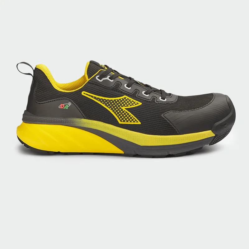 Nizki delovni čevlji s kapico za prste Diadora VORTEX DA2 LOW S3S, črni
