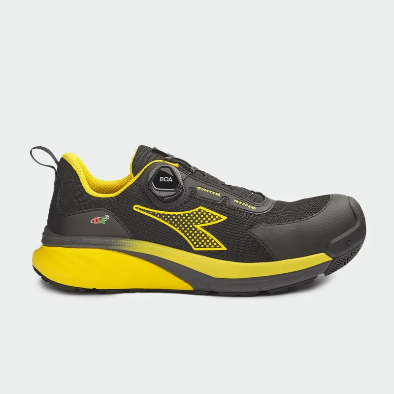 Nizki delovni čevlji s kapico na prstih Diadora VORTEX DA2 BOA LOW S3S, črni