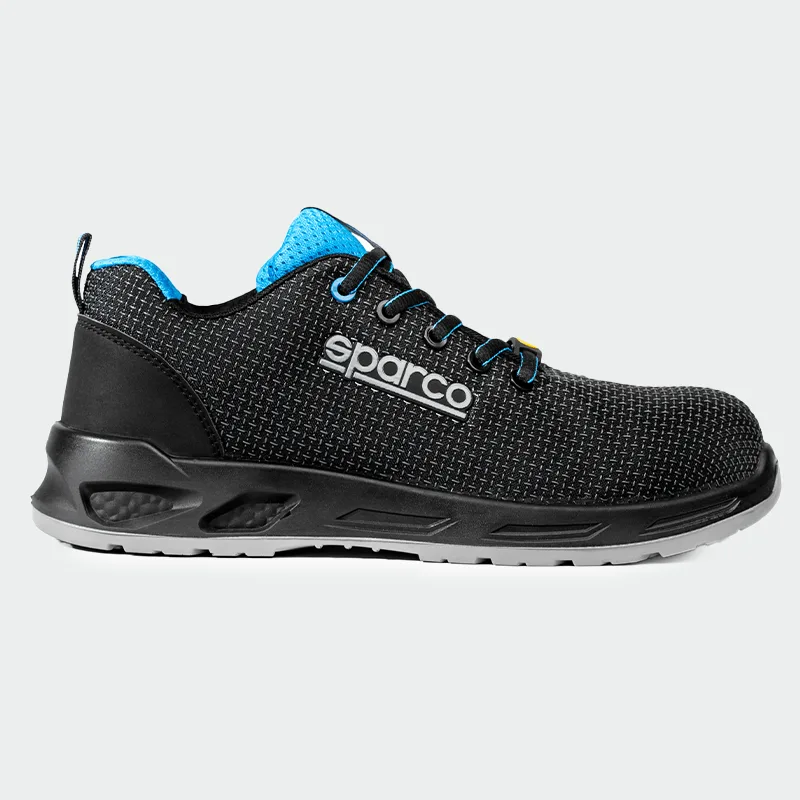 Nizki delovni čevlji s kapico za prste Sparco FRESNO LOW S3S, črni