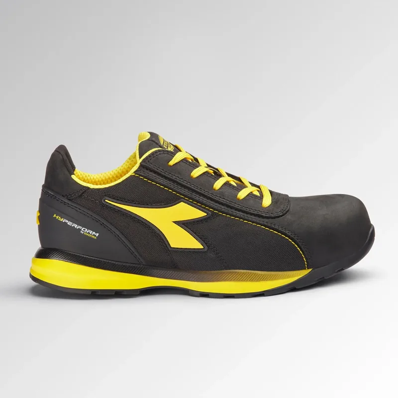 Nizki delovni čevlji s kapico za prste Diadora GLOVE HYPERFORM LOW S3S, črni