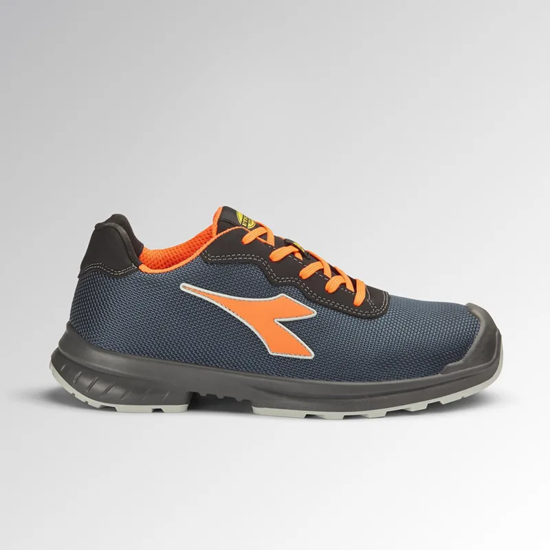 Nizki delovni čevlji s kapico na prstih Diadora FLASH LOW S1PS, barva: temno modra