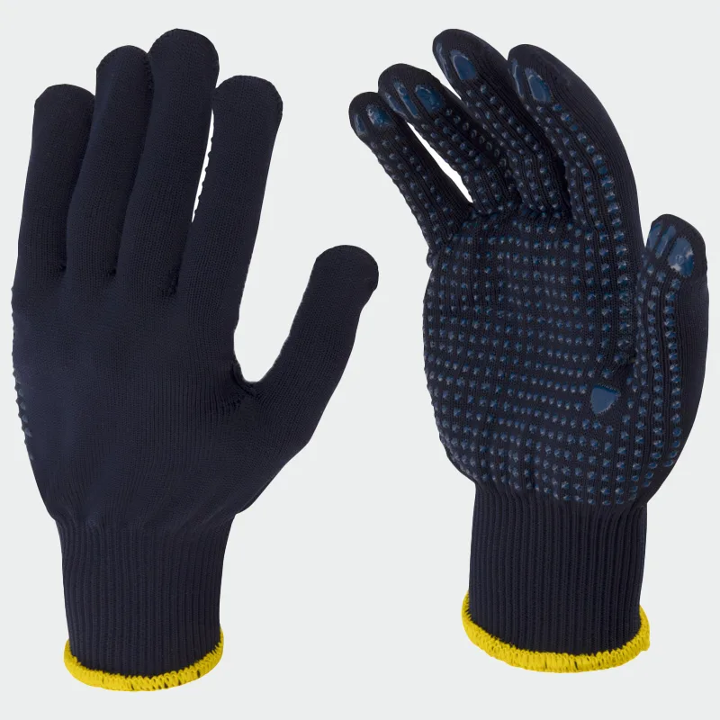 Delovne rokavice BWOLF DOTS, temno modra barva