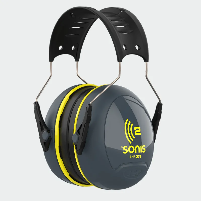Ušesni pokrovi 31 dB JSP SONIS®2, temno siva barva