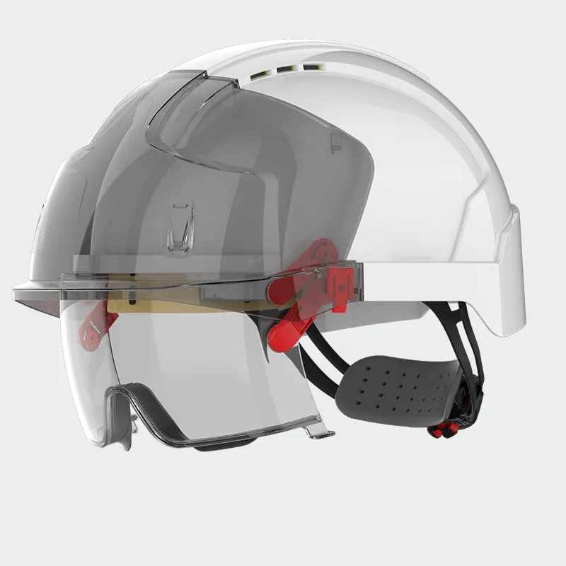 Varnostna čelada JSP EVO® VISTAlens®  Bela barva