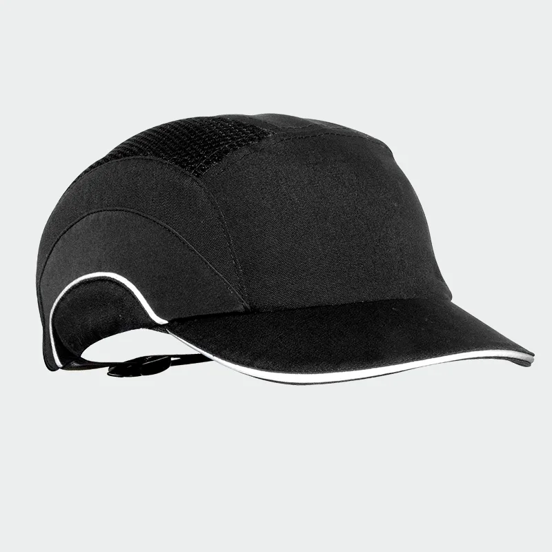 Zaščitna kapa JSP HARDCAP™ A1+ – 5 cm ščitnik  Črna barva
