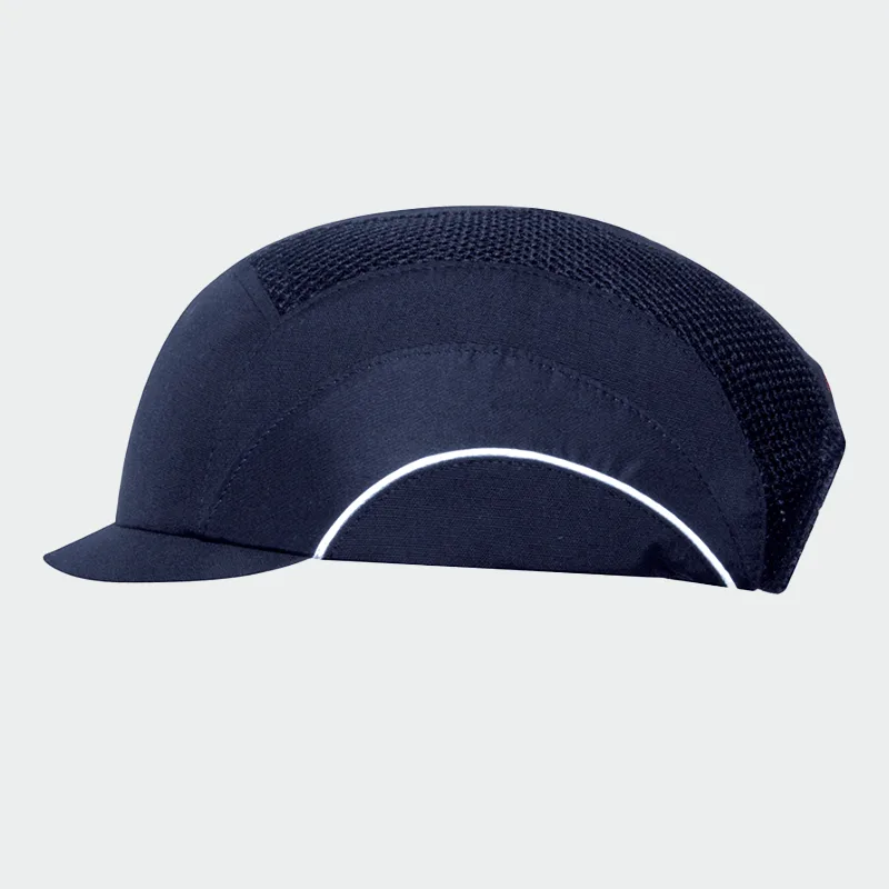 Zaščitna kapa JSP HARDCAP™ A1+ – ščitnik 2,5 cm, barva: temno modra