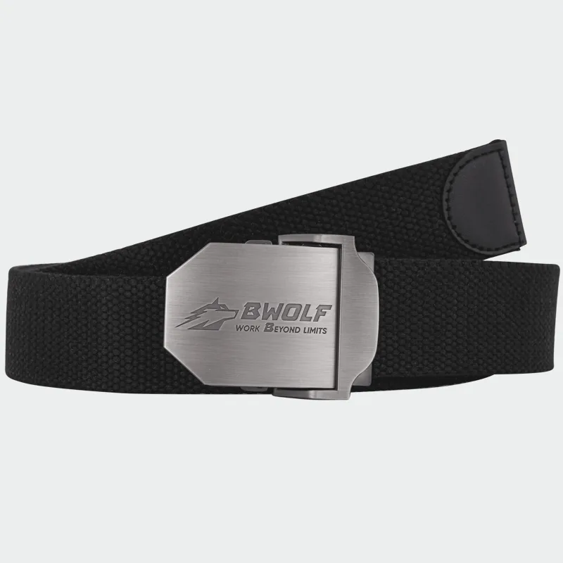 Tekstilni pas BWOLF COLT, črne barve, velikost 120 cm
