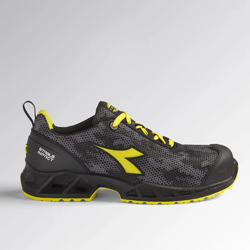 Nizki delovni čevlji s kapico za prste Diadora SHARK STABLE IMPACT Low S3, črni